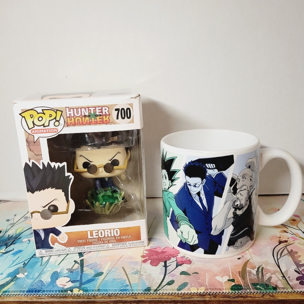Funko Hunter x Hunter Leorio Pop Figure and Mug